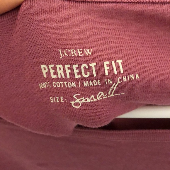J. Crew Perfect Fit 3/4 Sleeve Shirt S - Picture 2 of 3